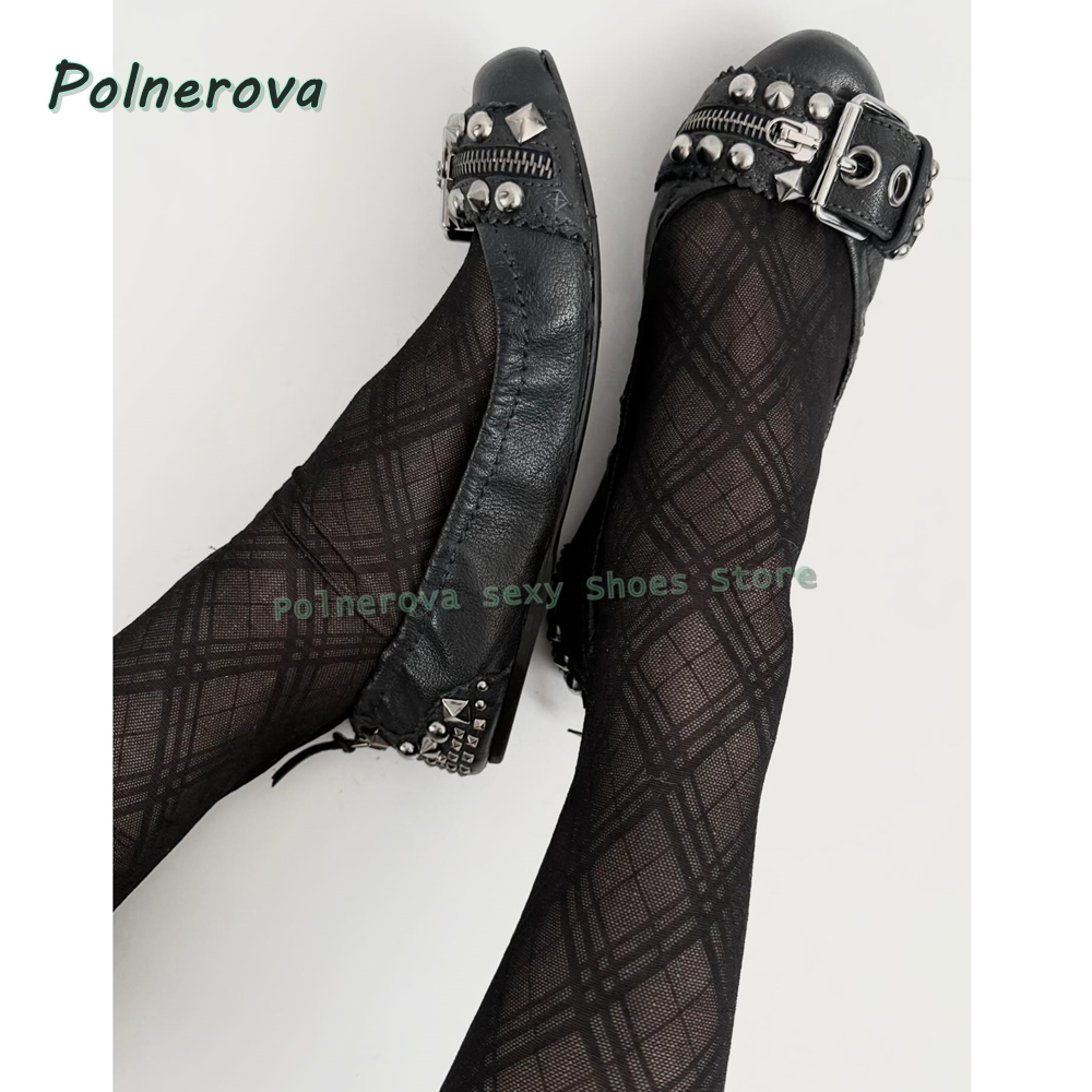 Mary Jane Shoes - Scarpe Mary Jane con fibbia a