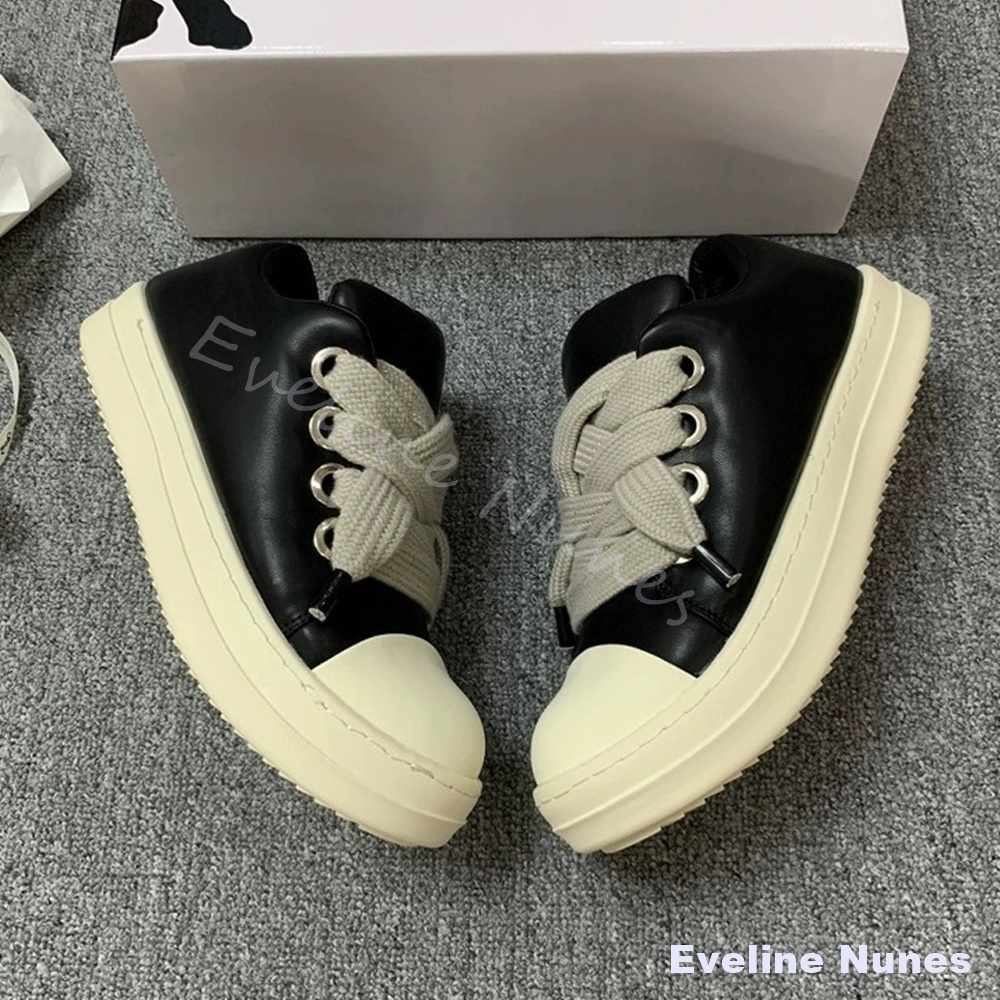 Women'S Shoes Y2K - Sneakers unisex in pelle nera con