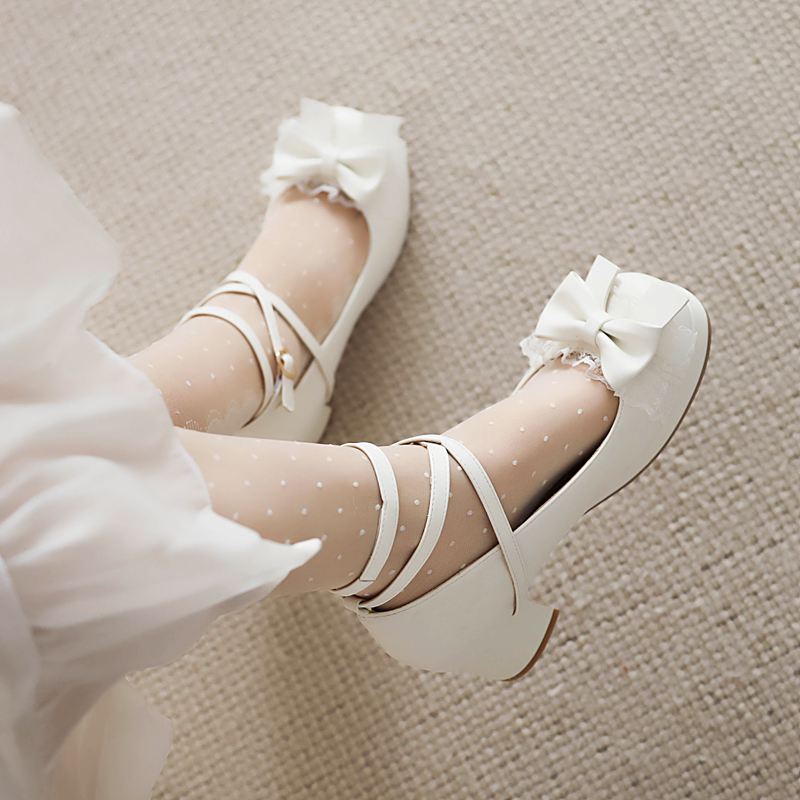 Mary Jane Shoes - SIMLOVEYO Décolleté per ragazze stile Lolita