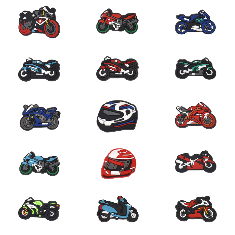 Croc Style Clog - Ciondoli per scarpe da motociclista per