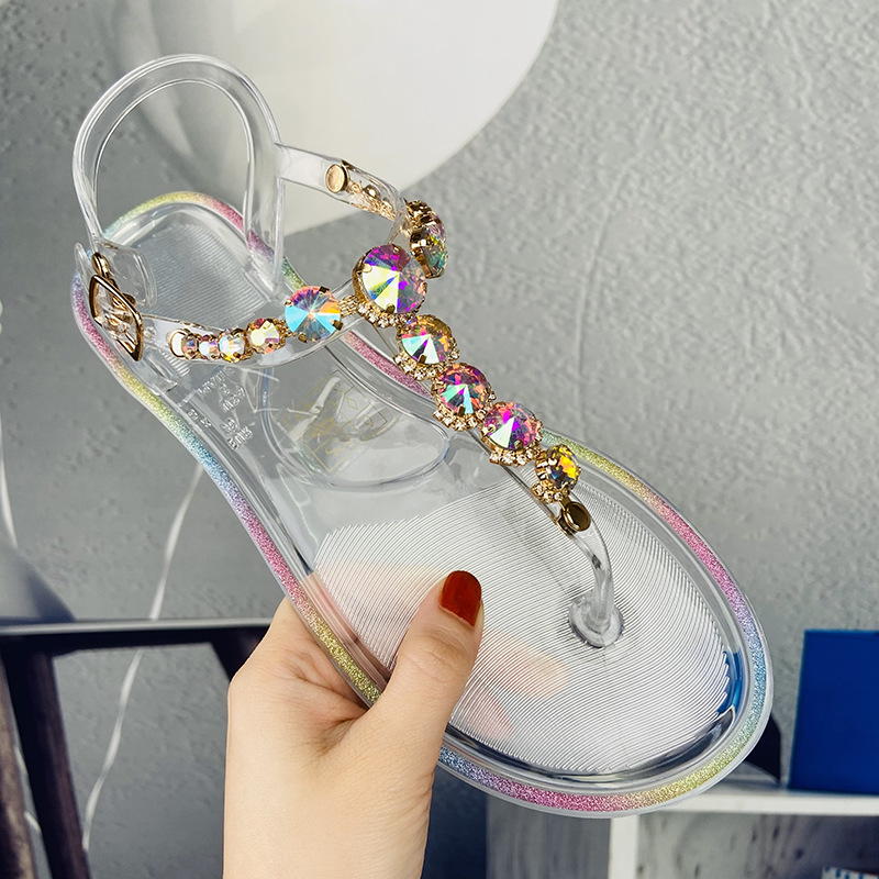 Jelly Sandal Women - Sandali Jelly con Lacci Taglia 36-42