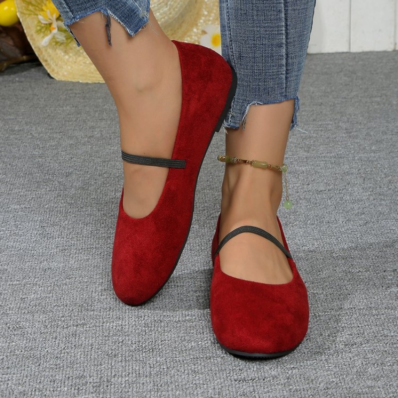Mary Jane Shoes - ballerine da donna con punta tonda