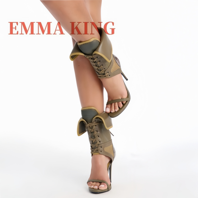 Sandali Verdi con Cinturino al - Women Shoes Boots recensione e prezzo