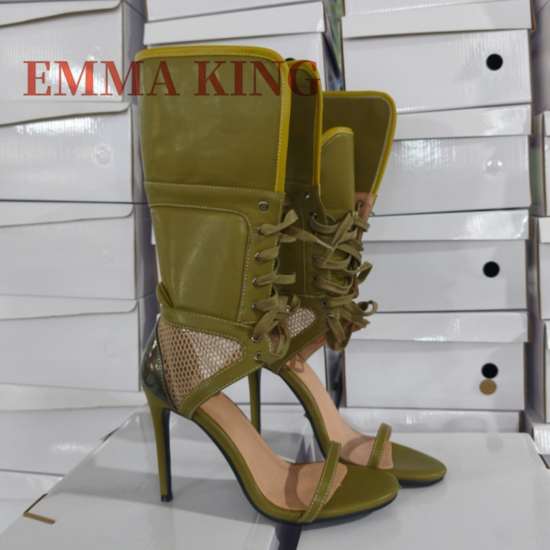 Sandali Verdi con Cinturino al - Women Shoes Boots recensione e prezzo