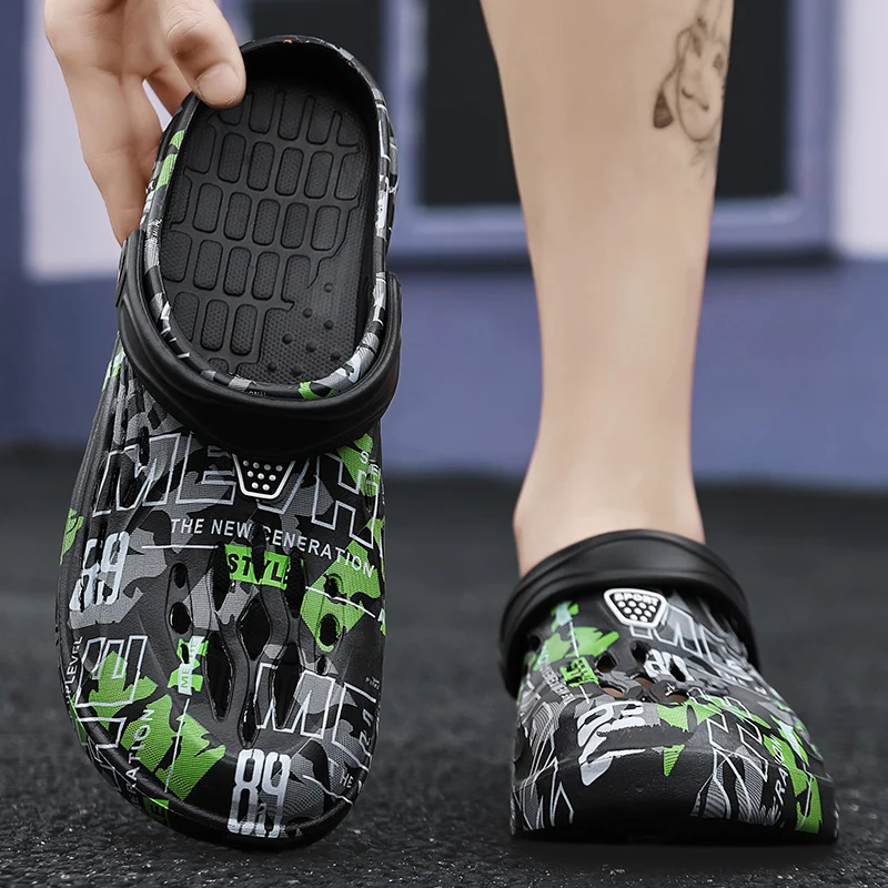 Nuove Ciabatte da Uomo Taglie  - Croc Style Clog recensione e prezzo