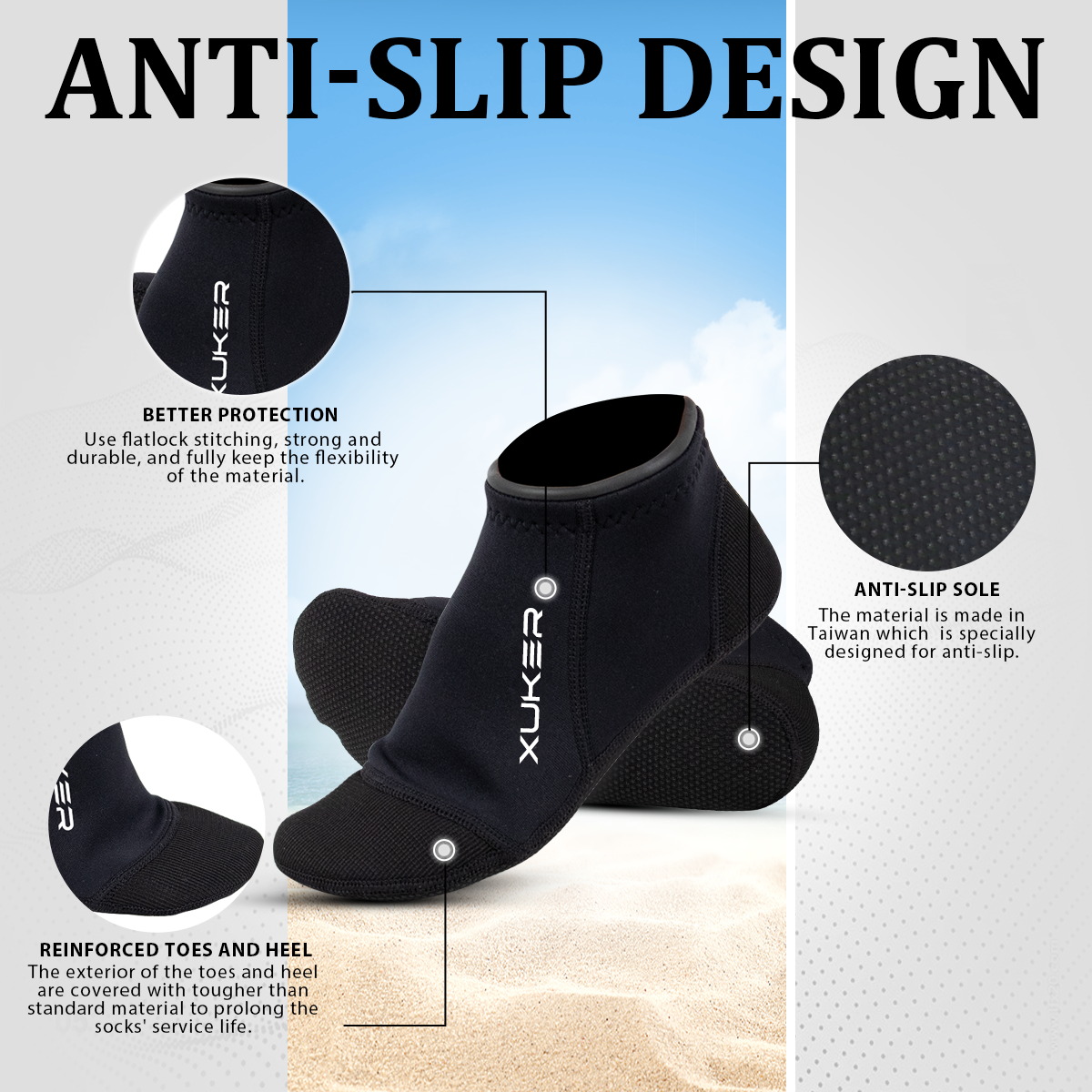Calzini in Neoprene da 3mm da  - Women'S Shoes Neuropathy recensione e prezzo