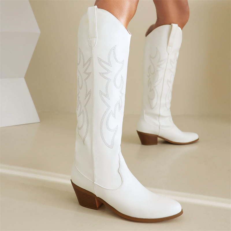 Stivali alti al ginocchio da d - Western Cowgirl Boot recensione e prezzo