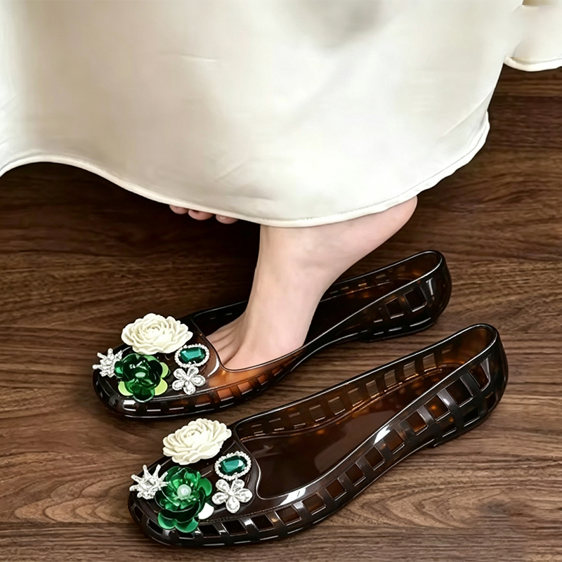 Sandali piatti da donna di lus - Jelly Sandal Women recensione e prezzo