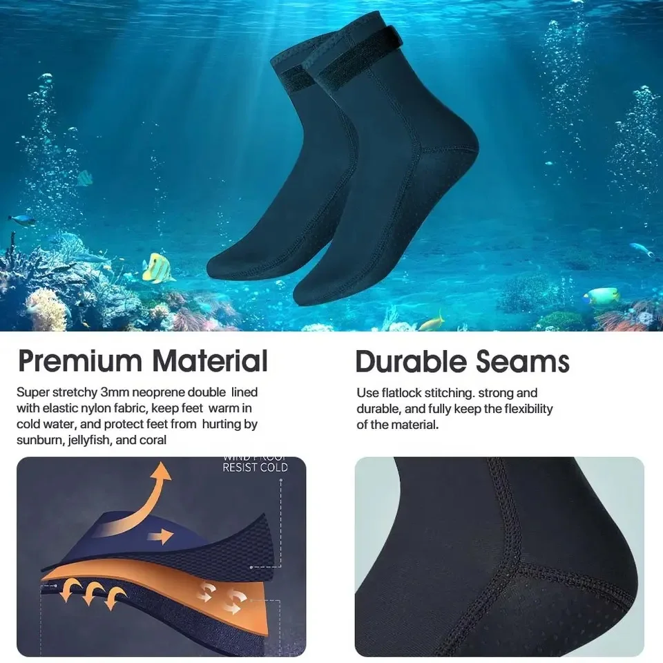 Calzini da sub in neoprene 3mm - Women'S Shoes Neuropathy recensione e prezzo