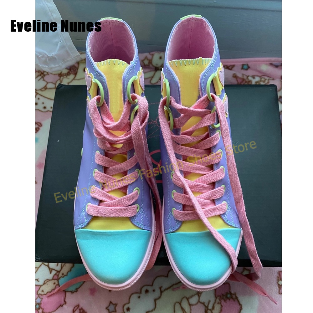 Sneakers alte Y2K da donna, co - Women'S Shoes Y2K recensione e prezzo