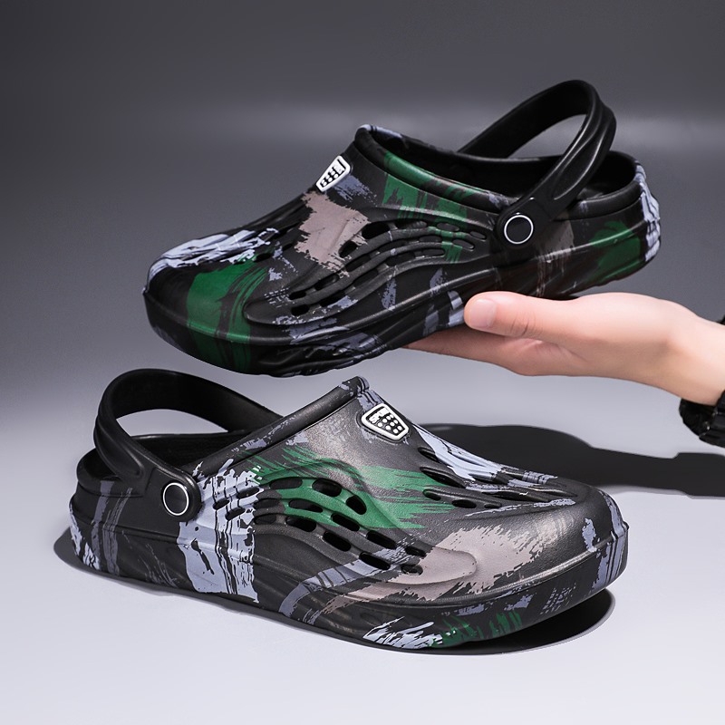 Sandali Estivi da Uomo con Mot - Croc Style Clog recensione e prezzo