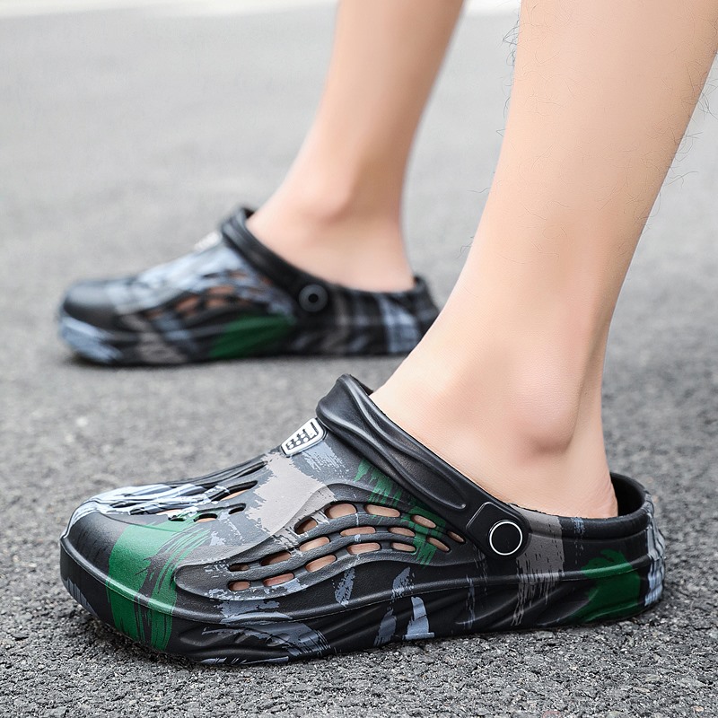 Sandali Estivi da Uomo con Mot - Croc Style Clog recensione e prezzo