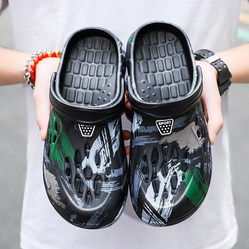Sandali Estivi da Uomo con Mot - Croc Style Clog recensione e prezzo
