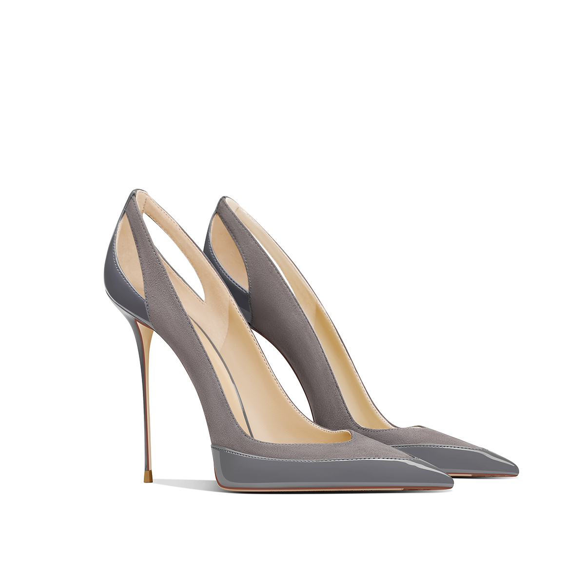 Nuovi tacchi alti patchwork in - Women'S Shoes To Buy recensione e prezzo