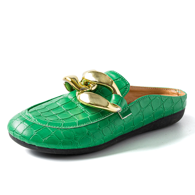 Pantofole da donna alla moda S - Gold Chain Sandal recensione e prezzo