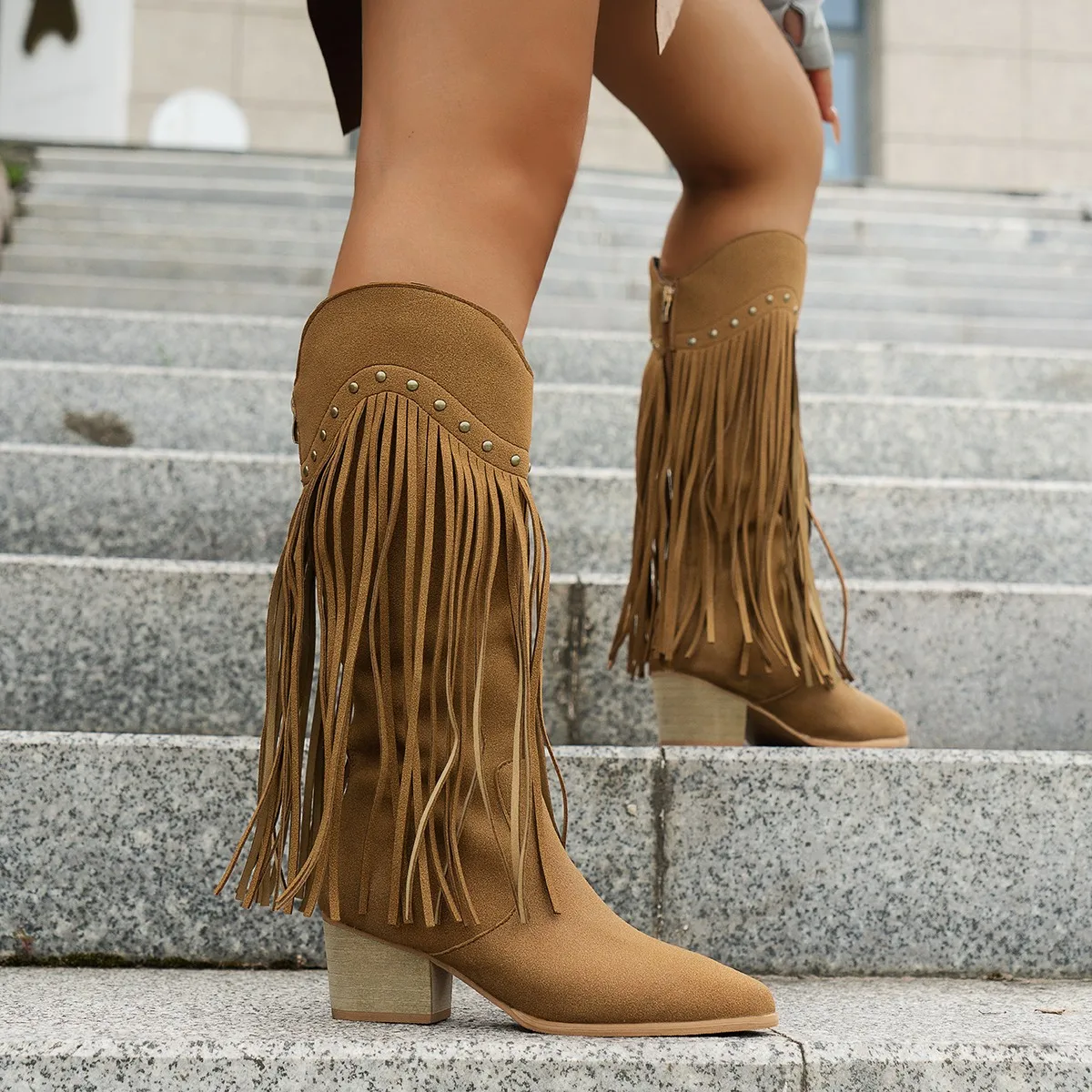 Taglie forti 43 Stivali alti a - Western Cowgirl Boot recensione e prezzo
