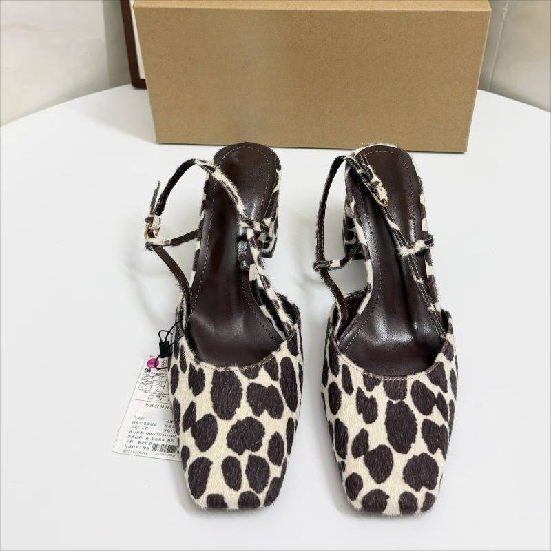 Sandali da donna vintage con s - Leopard Print Heels recensione e prezzo