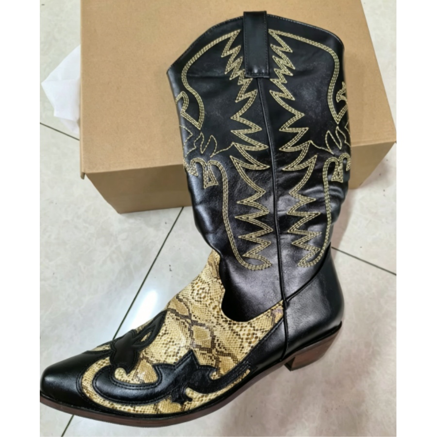 Stivali da Cowboy Ricamati Sti - Western Cowgirl Boot recensione e prezzo