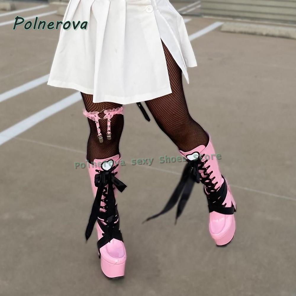 Stivali al ginocchio da donna  - Women'S Shoes Y2K recensione e prezzo