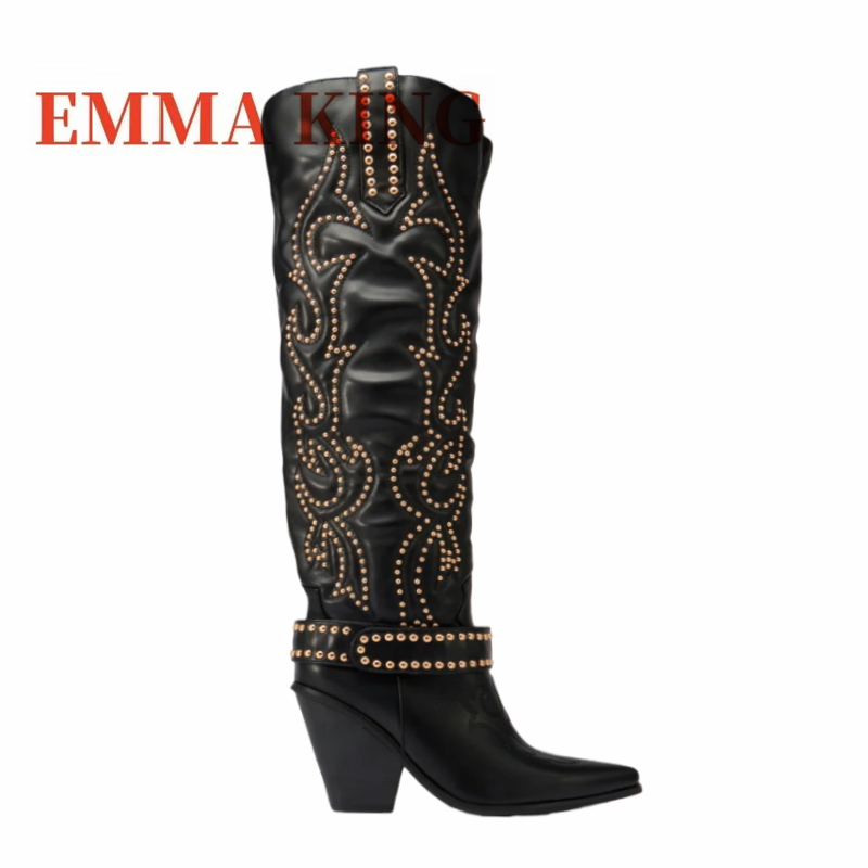 Stivali al ginocchio da donna  - Western Cowgirl Boot recensione e prezzo