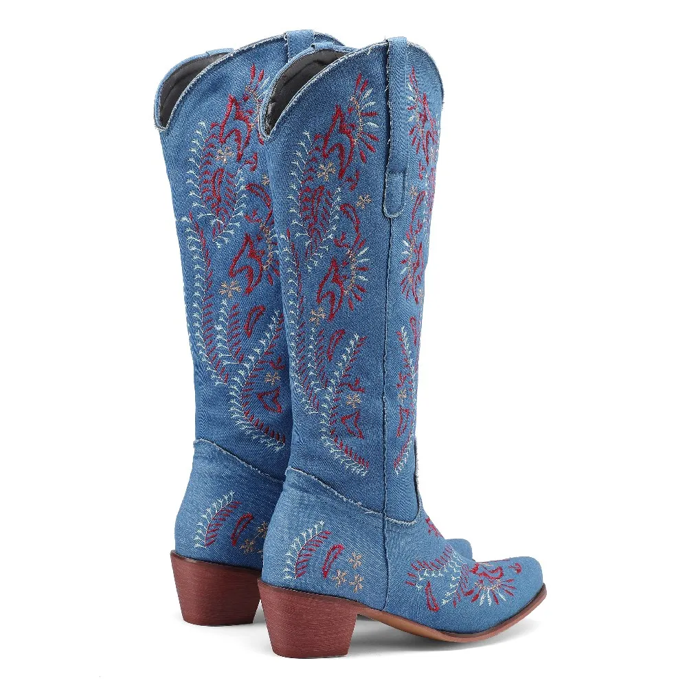 Stivali alti al ginocchio da c - Western Cowgirl Boot recensione e prezzo