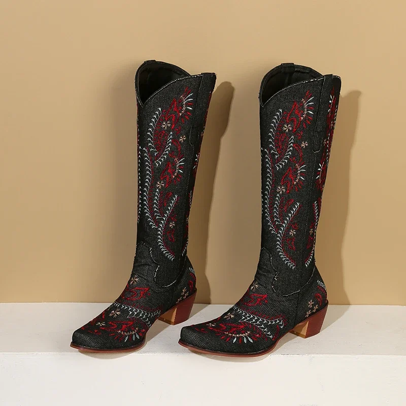 Stivali alti al ginocchio da c - Western Cowgirl Boot recensione e prezzo